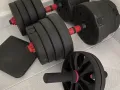 30公斤哑铃+腹肌轮