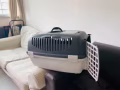 9.9成新宠物笼，猫砂，猫粮