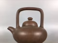 荊溪吳月亭老手工提梁紫砂壺
