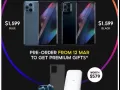 朋友刚拿的新机Oppo find x3 pro 5G 256gb.原价$1599