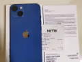 刚签的iphone13, Blue, 256Gb 出售，全新一次没有用