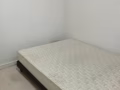 Queen size bed frame and mattress