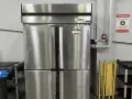 便宜出商用四开门白钢冰箱