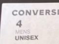 Converse匡威开口笑小白鞋