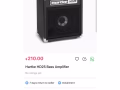 出一个全新未拆封的贝斯音响hartke hd25