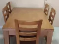 实木餐桌椅一套100而已