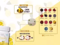 柠檬源叶酸🍋含有B6 、 B12 与14种蔬菜水果萃取营养成分