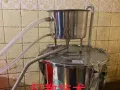 一体蒸酒白钢锅