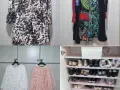 大量新衣服，鞋子，耳环等