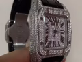 卡提雅满钻 Cartier Santos XL