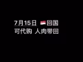 🇸🇬回国代购