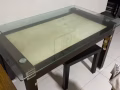实木桌子出 $100