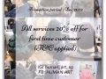 美发开业20%折扣