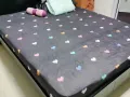 双人床垫+双人床