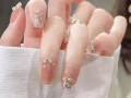 纯手工穿戴甲，美甲💅 可以重复使用 价格便宜  有兴趣的来直播间看看 https://shp.ee/pgjseht