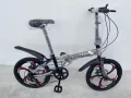 全新20寸5刀折叠自行车