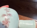 釉里紅高足杯