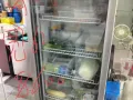 立试冷藏柜 可放酒水蔬菜 九层新  白钢架
