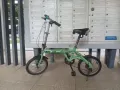 16寸折叠脚踏车
