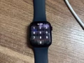 出售一個apple watch series 9黑色 9.9新電池100，價格450