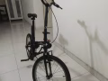 9成9迪卡侬20寸折叠自行车