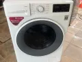 9成新新款LG牌滚筒洗衣机出售，$300，8kg,送货上门包安装