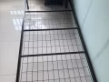 出闲置单人铁床（带床板）