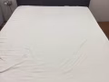 双人床+床垫+新的床上用品