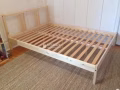 宜家双人木床