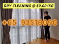 窗帘干洗服务 所有类型窗帘 @ 每公斤 $9