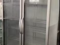 二手白钢架子，冰箱出售