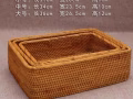 越南藤编收纳筐
