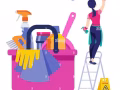 Professional house cleaning 专业的家庭清洁卫生钟点工