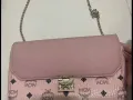 MCM粉色链条包$110