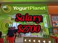 冰淇淋店长助理$2700, 公民和PR 40岁或以上。中文