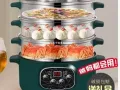 全新的电火锅电蒸锅电炒锅，多功能，可以定时隔天早上煮