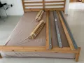 二手双人床出售，组装简单