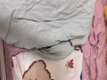 单人床单和枕套，纯棉的