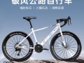 金文泰  百士盾牌全新26寸24速公路自行车