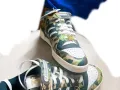 迪达斯  BAPE x adidas Forum 84 Low 30周年纪念款“ABC Camo Green”运动鞋
