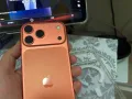 苹果17pro max 256g 橙色，电池健康100%，国行双卡，原装无拆修，无磕碰，没有盒子，先来先拿
