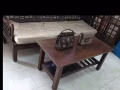 老木头茶几20$.