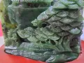 和田玉 碧玉雕件