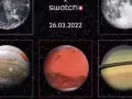 欧米茄联名款swatch地球款