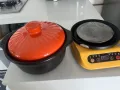 豆浆机，，砂锅一起拿$35