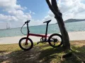 碳纤维折叠自行车