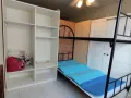 巴西立419隔间床位只租一个人，有吊扇衣橱，靠窗户明亮，没有屋主同住，中国wp，制造业不可以，合法人数