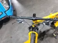 变速折叠自行车