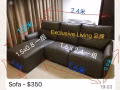 大巴窑85A有九成新 自家用沙发出售