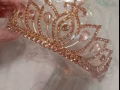 Dark Champagne Lotus Crown